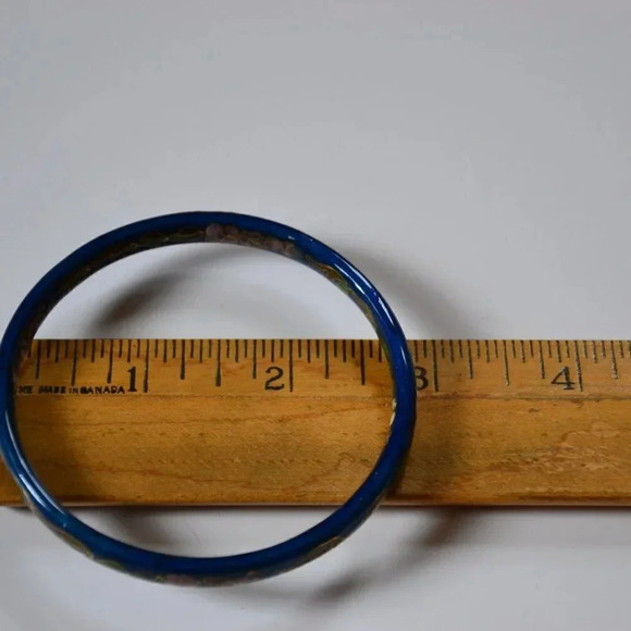 Vtg  Cloisonné Bangle - Picture 3 of 5